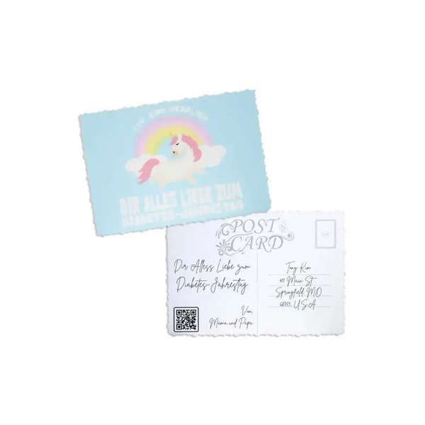 Diaversary Postcards - Kaio Cards