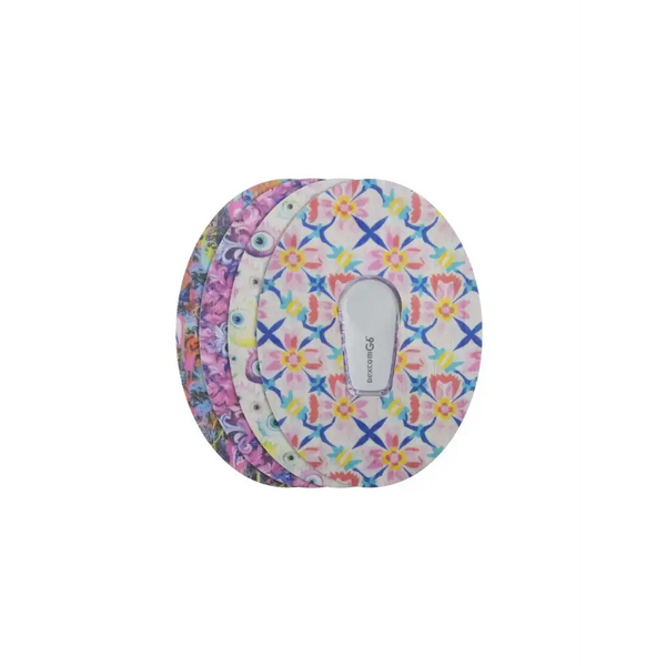 Dexcom G6 Patch - Spring Collection Colorful Adhesive Sensor Patches