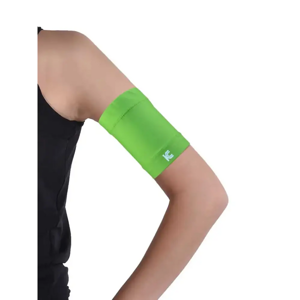 glucose sensor protective armband green color adjustable band for daily CGM protection and comfort