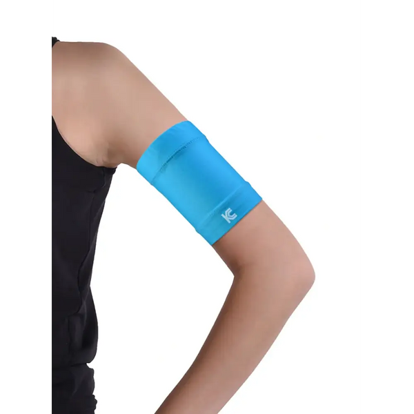 glucose sensor protective armband turquoise color adjustable band for comfortable and secure sensor wear