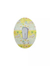 Dexcom G6 sensor patch with childhood-themed design, durable and comfortable adhesive.