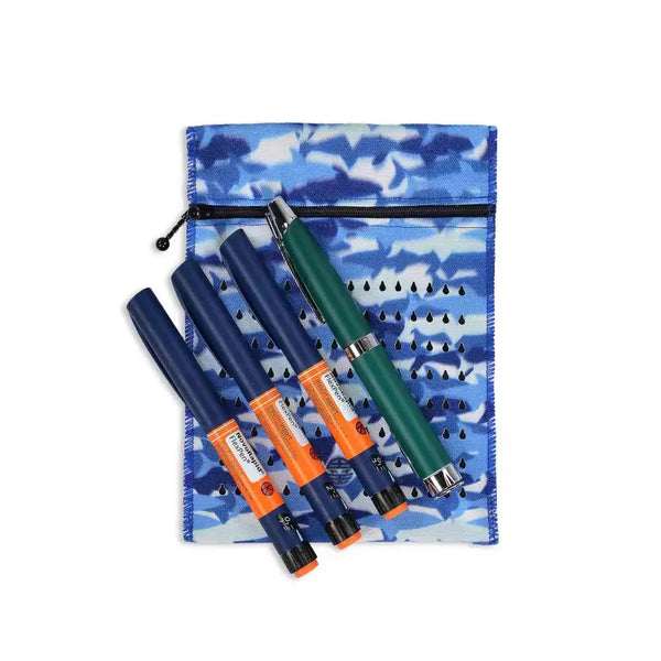 Insulin kühltasche für 4 Insulin pens oder 8 Ampullen - Dia-Cool Kinder