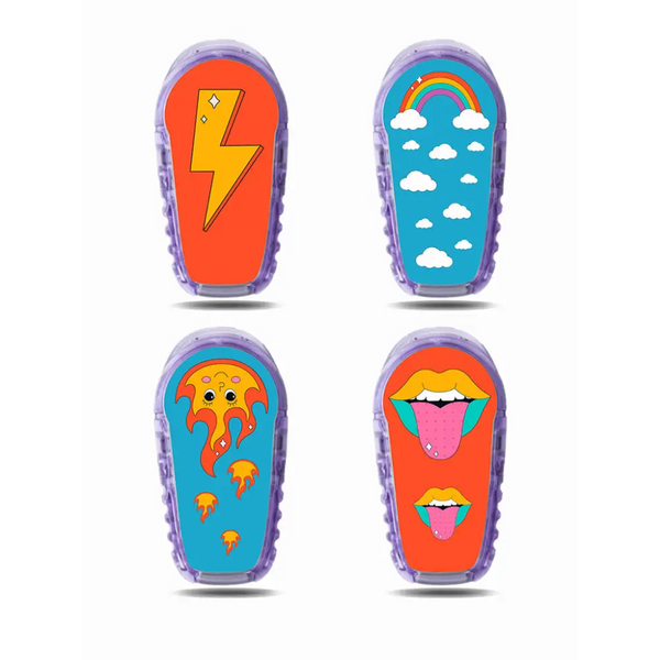 Dexcom G6 Transmitter Stickers – Psychedelic