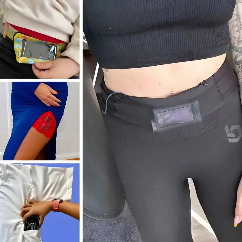 insulin pump belt, pouch, garter and t shirt Bild