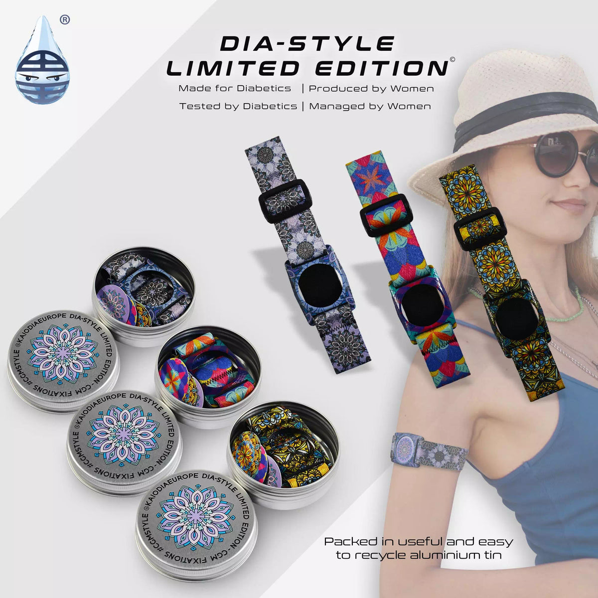 adjustable armbands for freestyle libre and other sensors Bild