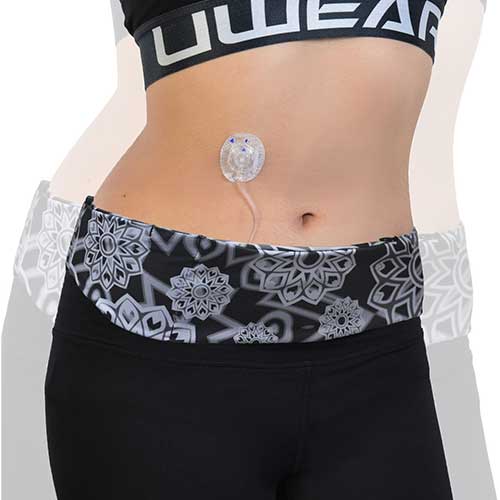 Dia-Belly Belt - Adjustable waist belt for insulin pump Bild