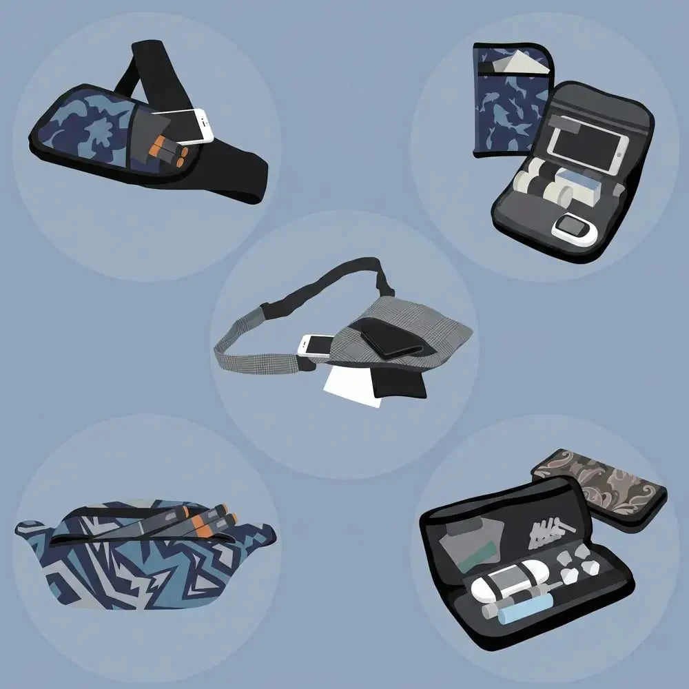 Bags, cases, kit bags and cooling wallets for carrying diabetes supplies Bild