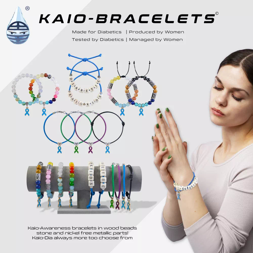 diabetes awareness bracelets and other accessories Bild