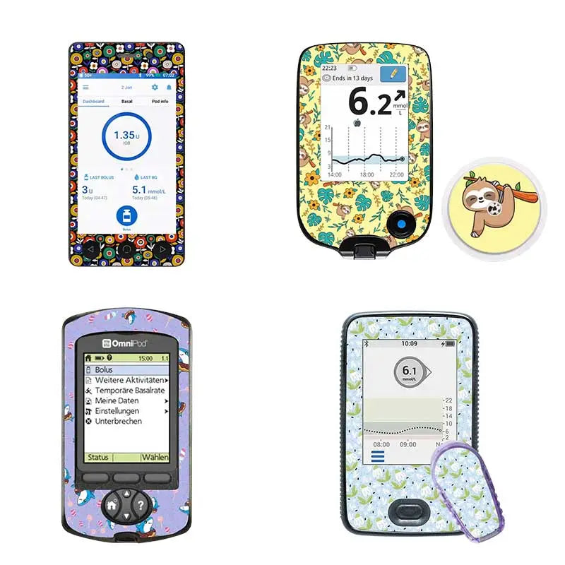 Diabetes Management Devices Stickers Bild