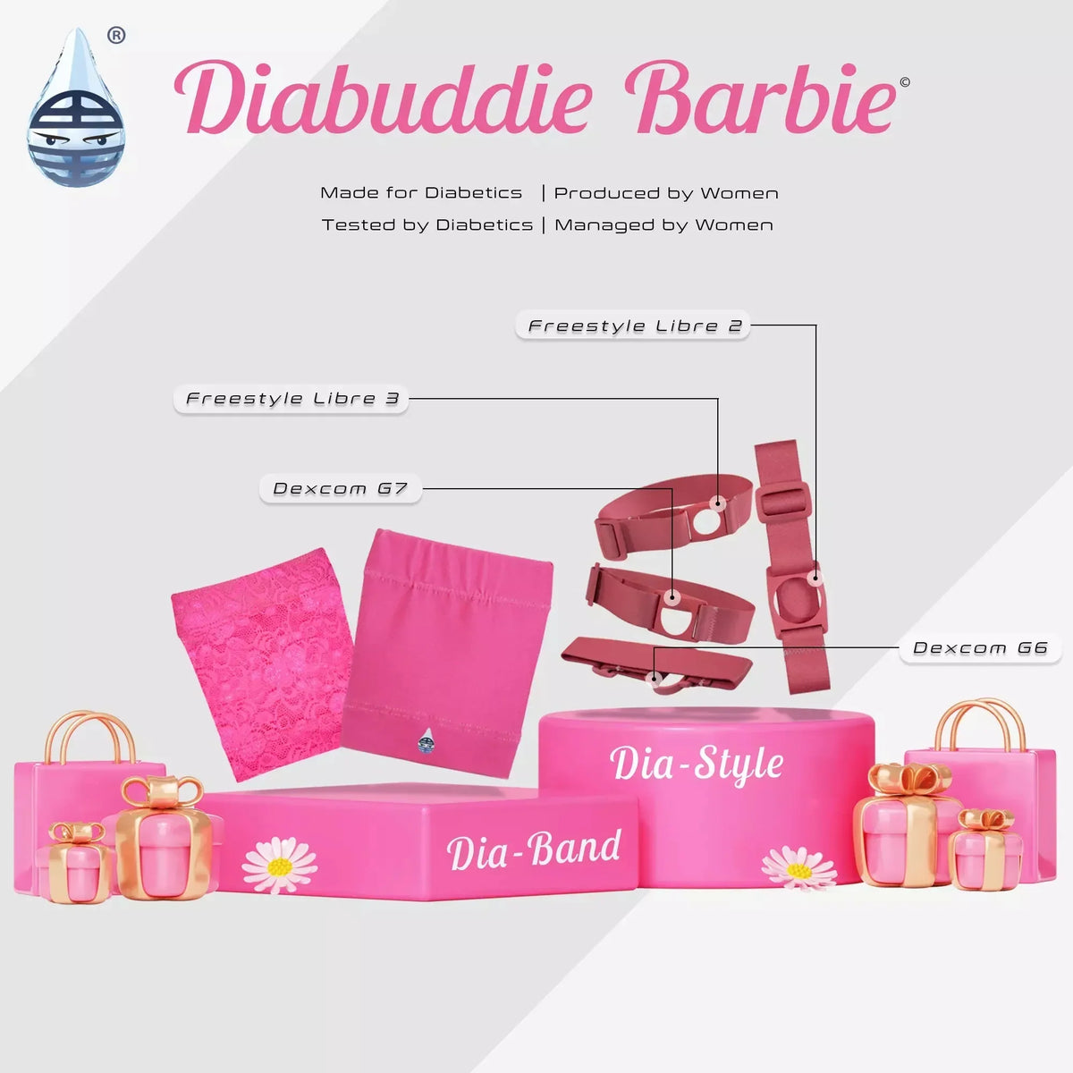Diabetes Barbie Accessories for Diabetics from Kaio-Dia Bild