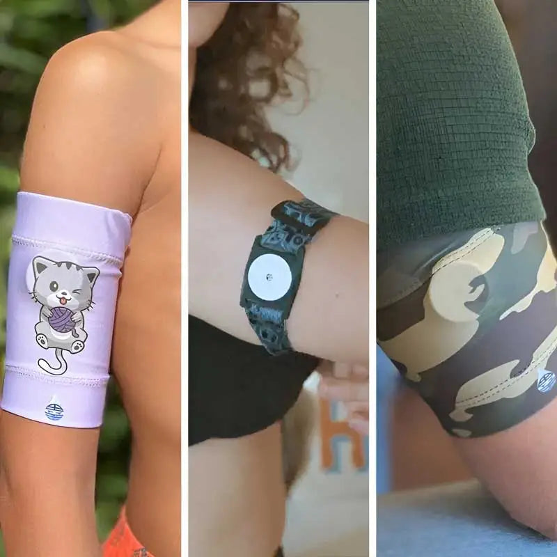 blood glucose sensors armbands collection Bild