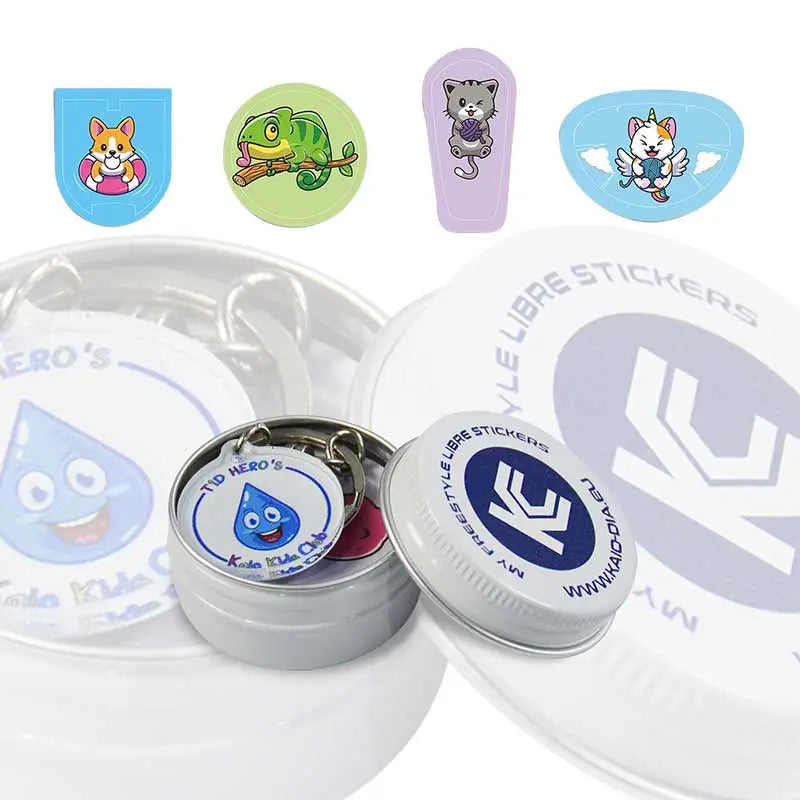 Glucose Sensor Stickers Serie  for kids Bild