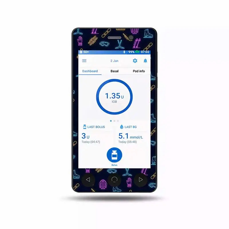 omnipod dash stickers Bild
