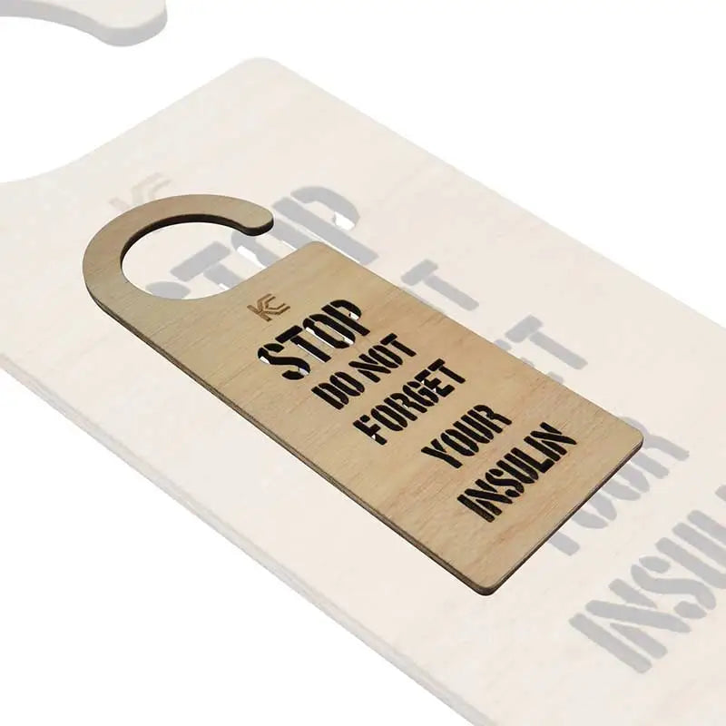 The perfect visible reminder for Diabetics - Kaio-Door Hanger Bild