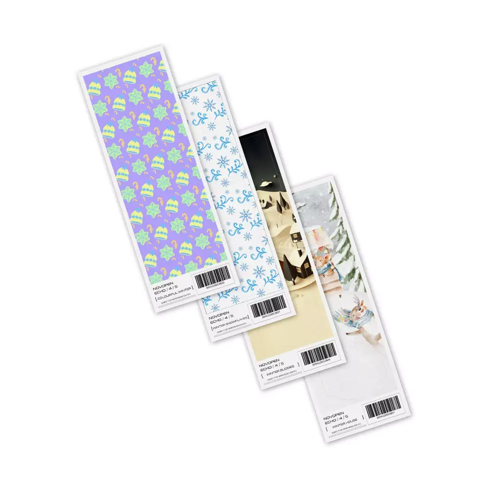 Winter Wonderland Novopen Insulin Pen Stickers | Stylish &