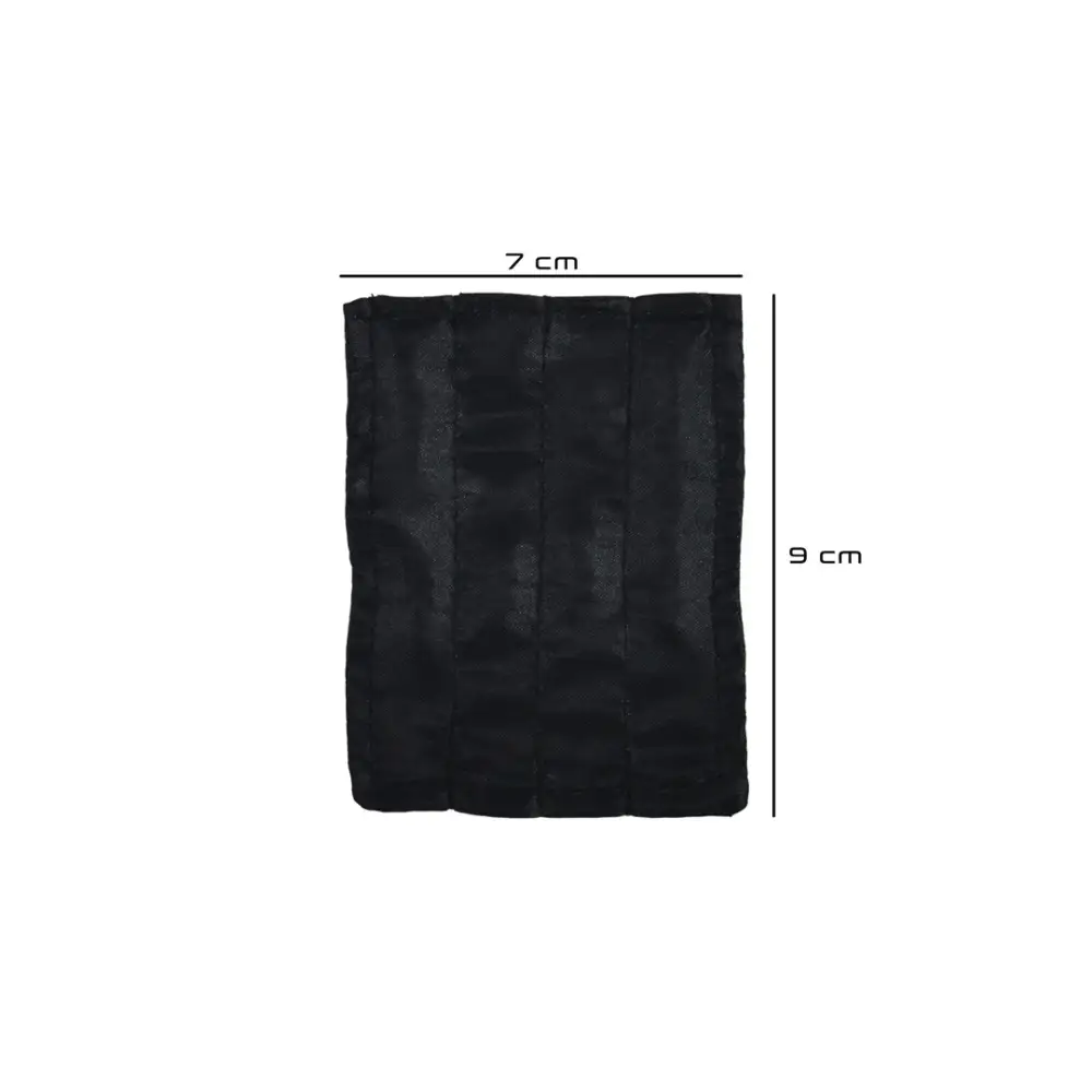 Cooling pack for Dia-Cool insulin storage, 9x7 cm, black, reusable.