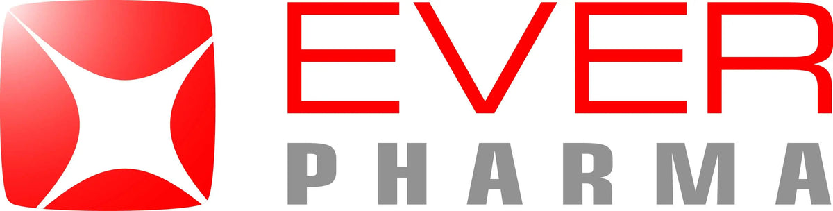ever pharma logo medical brand diabetes care pharmaceutical company branding Bild