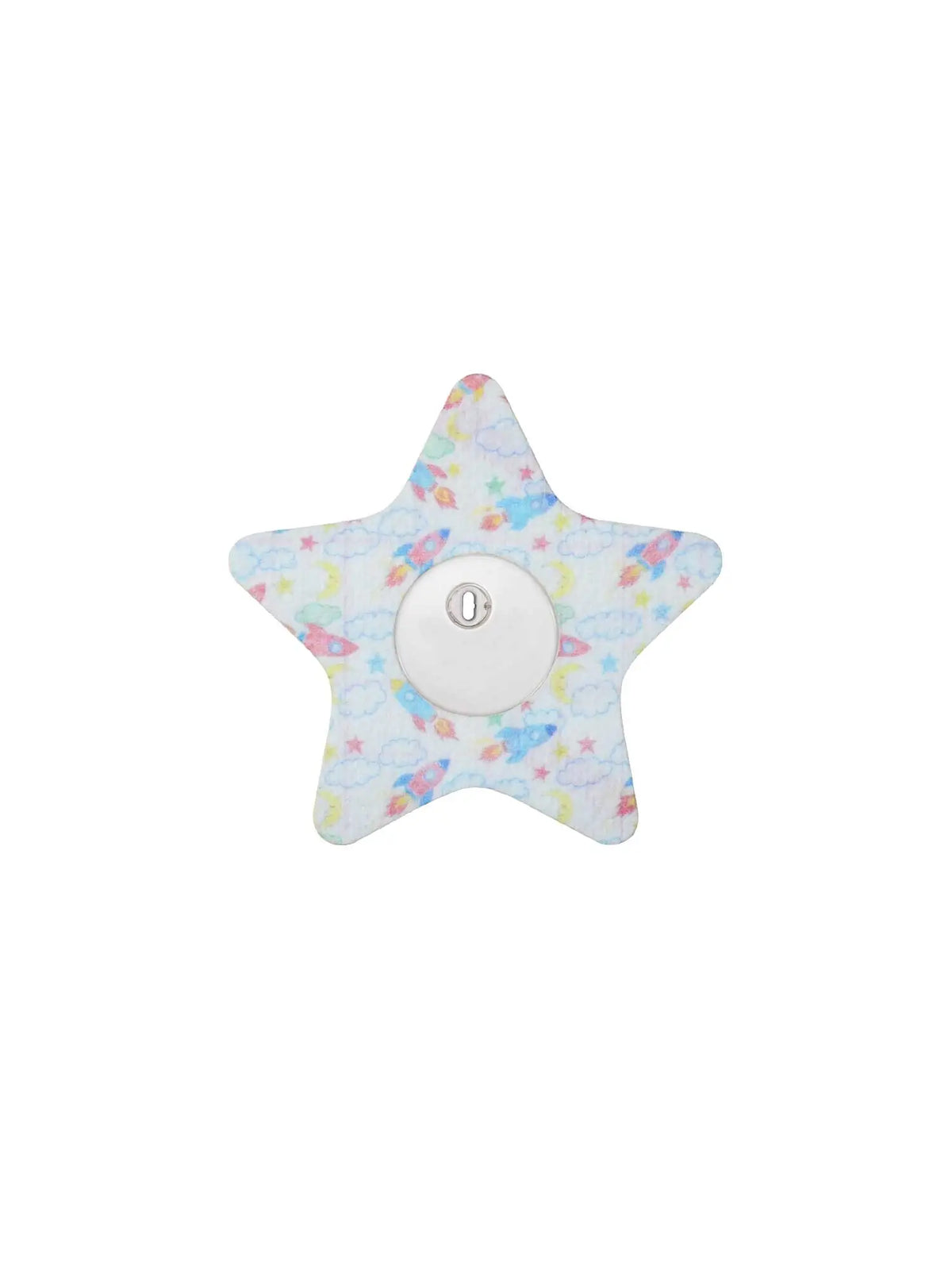 Kinder-Fixierpflaster für FreeStyle Libre 3, Form Stern