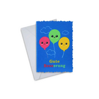 Get Well Soon Greeting Cards - Kaio-Cards