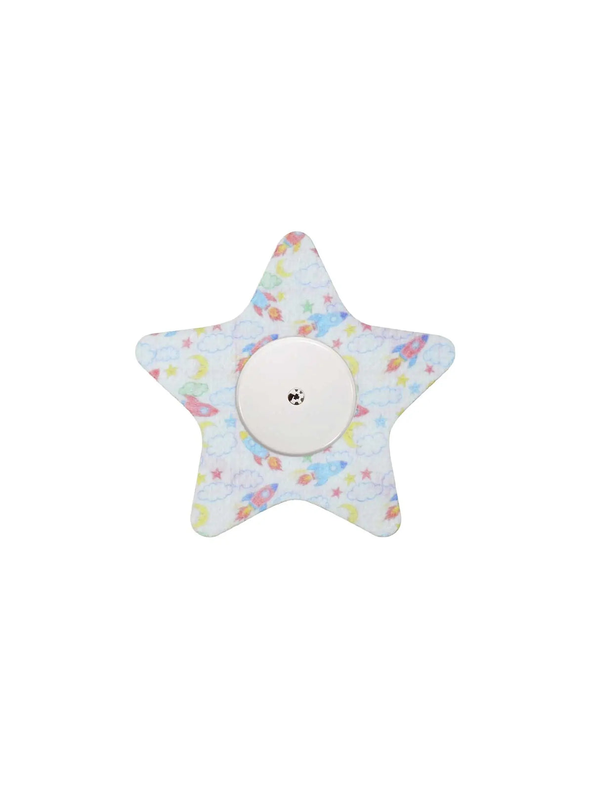 Kinder-Fixierpflaster für FreeStyle Libre 2, Form Stern