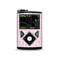 Medtronic MiniMed Insulin Pump Stickers- Valentine