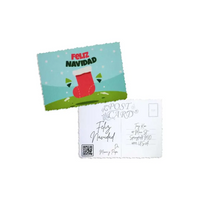 Elegant Christmas Postcard - Kaio-Cards