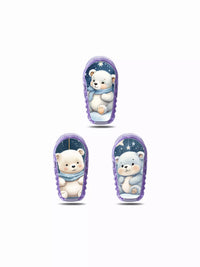 Christmas-themed Dexcom G6 Sensor Stickers with festive bear designs.