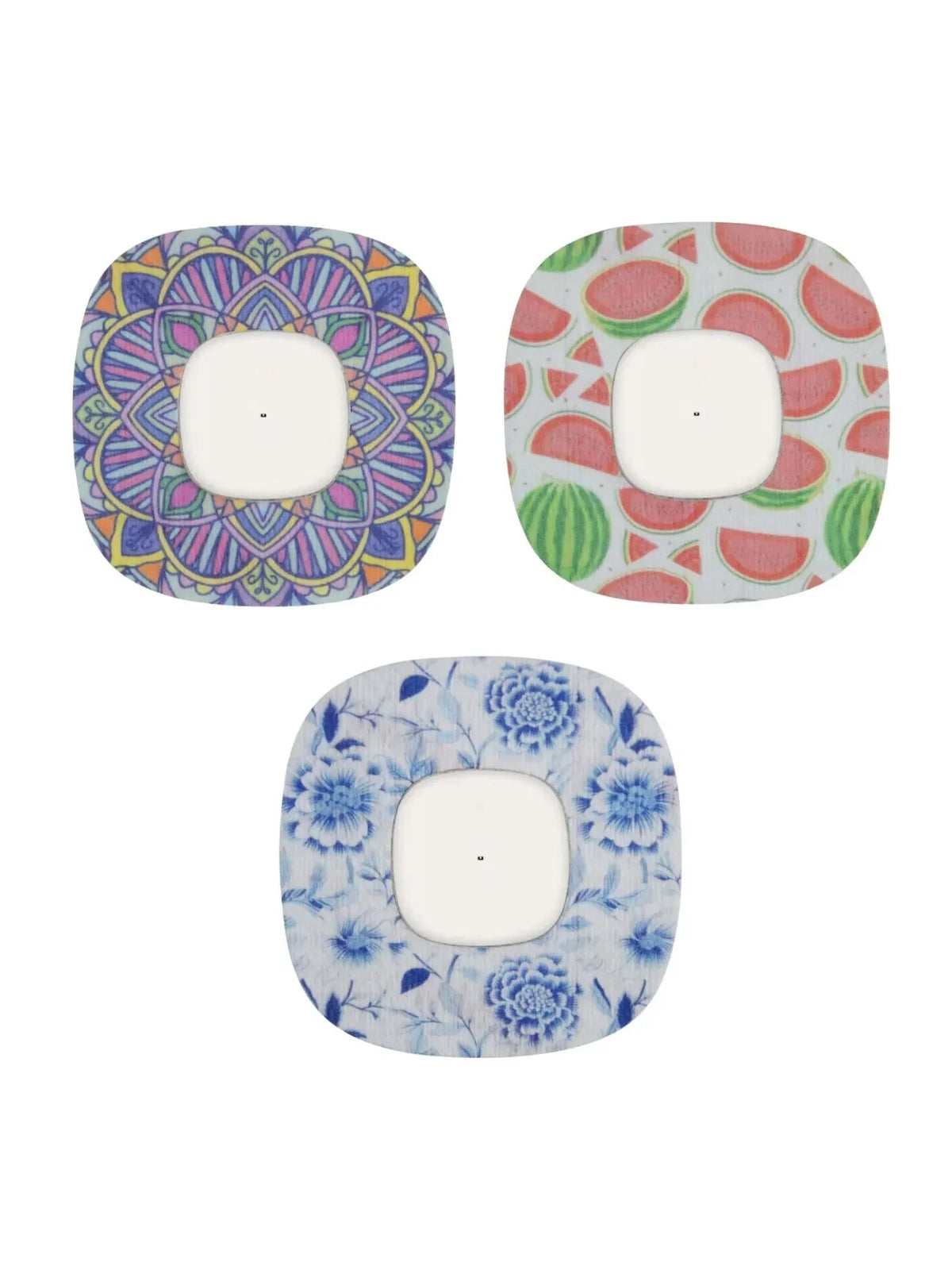 Fixierpflaster für Simplera Sync, Serie Fresh, BohoBloom-Set mit 3 Pflastern