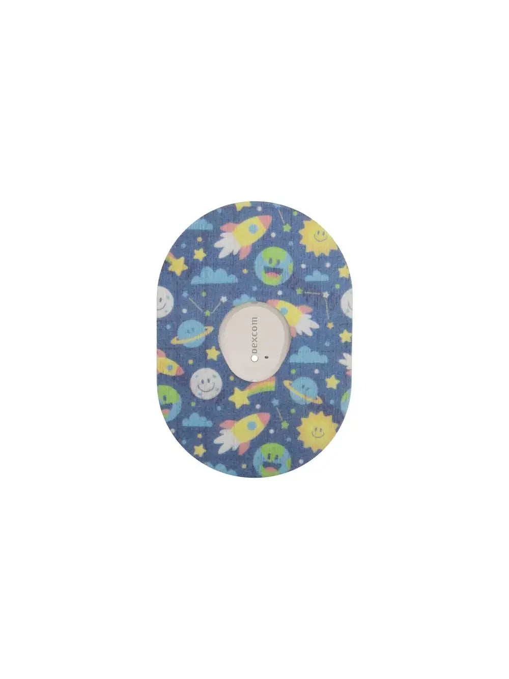 Fixierpflaster für Dexcom G7, Design Orbit of Joy II