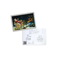 Elegant Christmas Postcard - Kaio-Cards