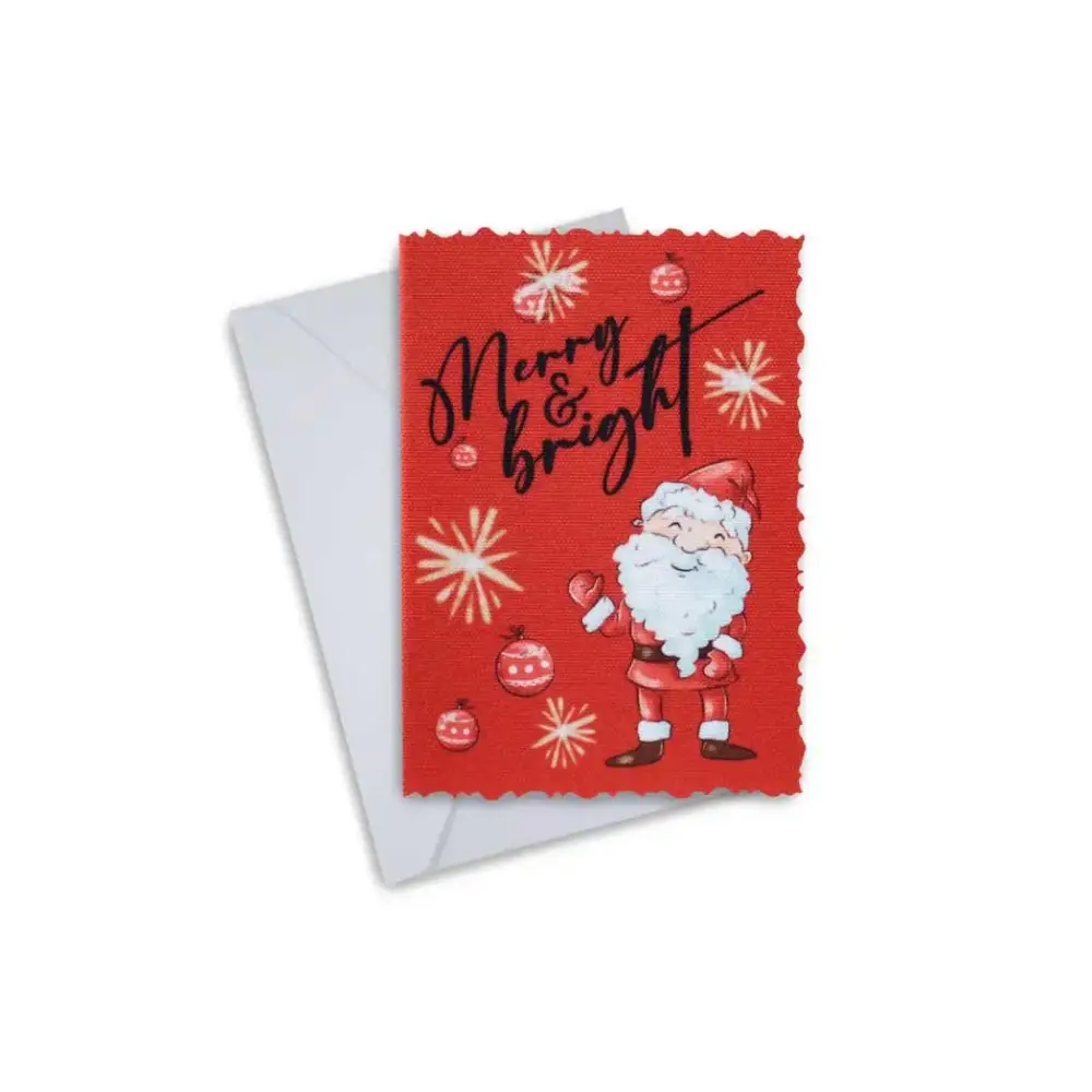 FUNNY SANTA - MERRY & BRIGHT