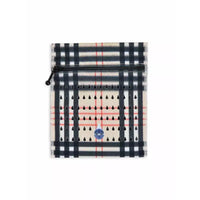 Insulin travel case cooling wallet for 4 vials with zipper and plaid design
