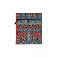 Insulin travel case Dia-Cool Size 5 cooling wallet with colorful tribal pattern for 4 insulin vials or eye drops