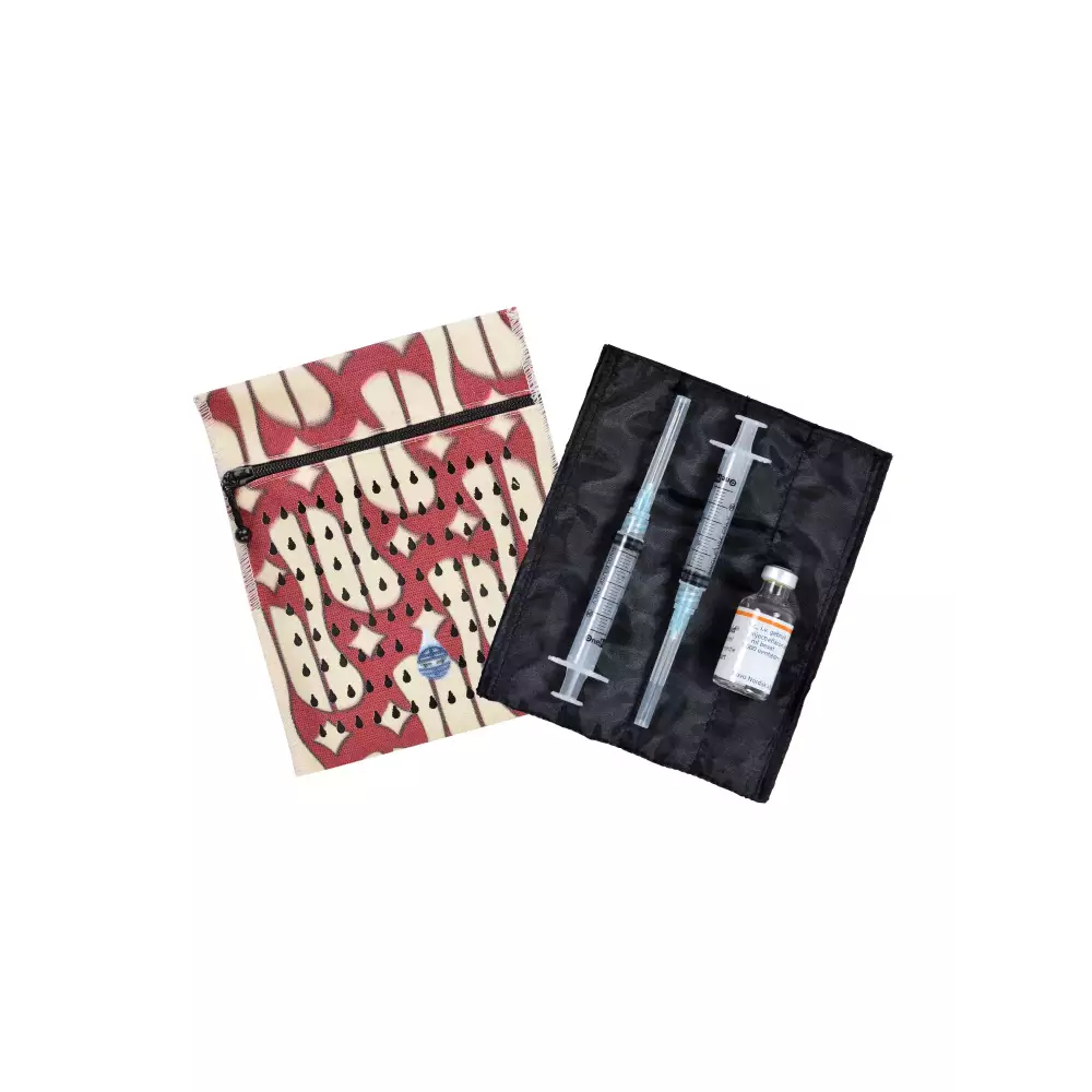Insulin cooling wallet for vials, Dia-Cool, travel-friendly, non-electric, temperature maintenance, CE marked.