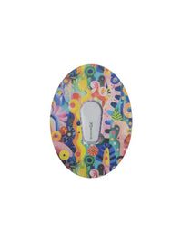 Fixierpflaster für Dexcom G6, Design Ethereal Bloom