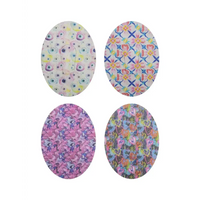 Fixierpflaster für Dexcom G6, Serie Spring, 4 Designs nebeneinander