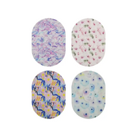 Fixierpflaster für Dexcom G7, Serie Spring, 4 Designs nebeneinander
