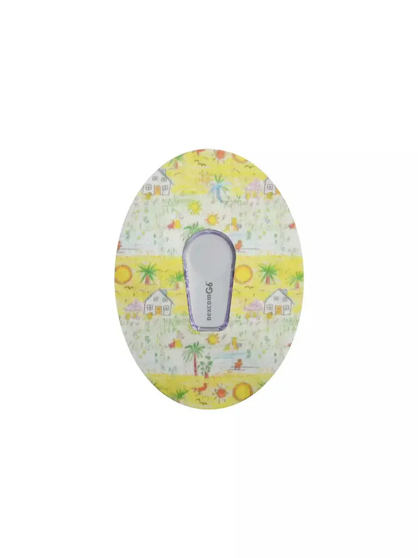 Fixierpflaster für Dexcom G6, Design Childhood Memories