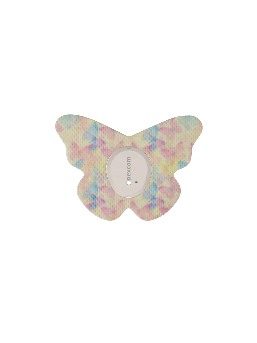 Fixierpflaster für Dexcom G7, Form Schmetterling, Design Butterfly Mirage