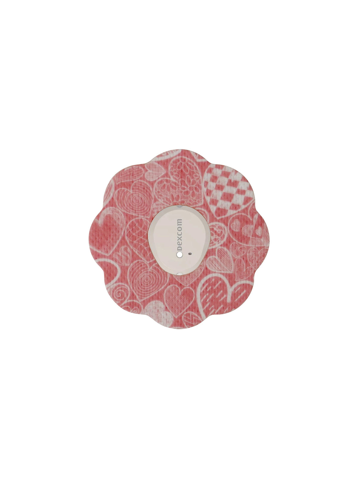 Fixierpflaster für Dexcom G7, Form Cookie, Design Kind of Love