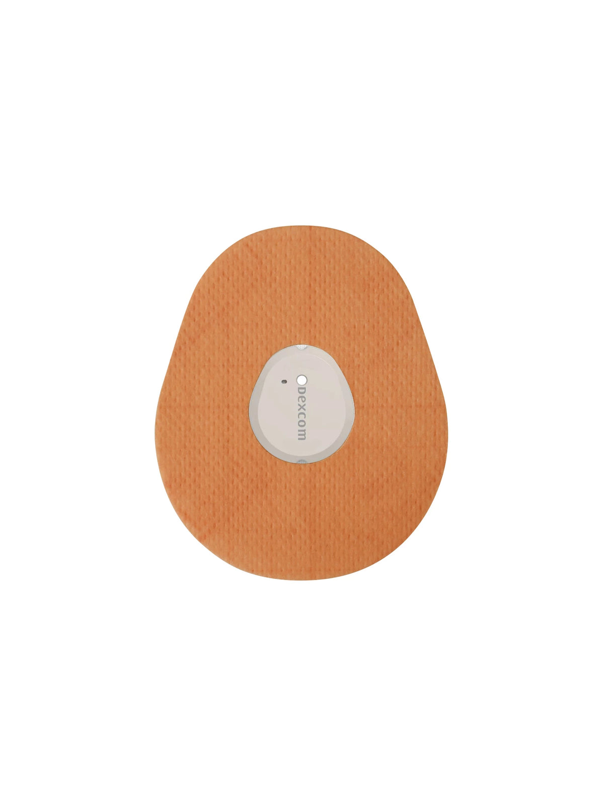 Fixierpflaster für Dexcom G7, Form Tropfen, Orange