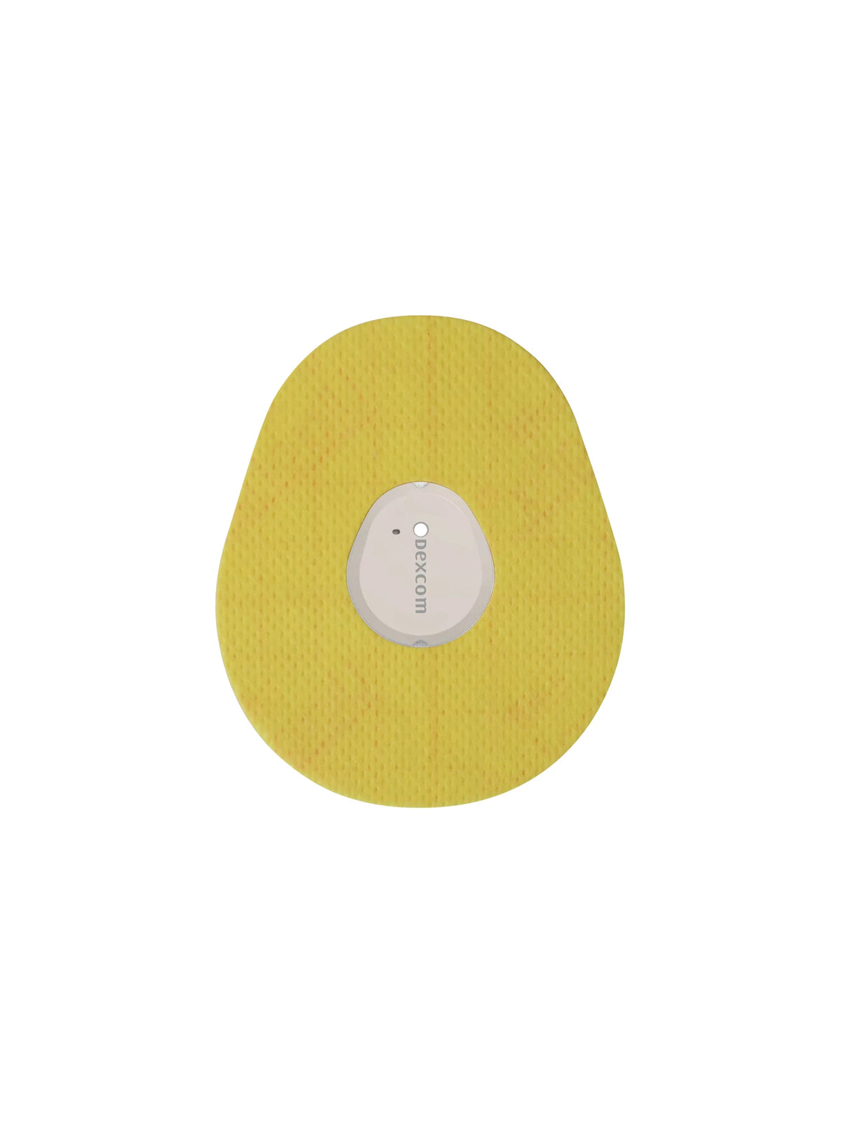 Fixierpflaster für Dexcom G7, Form Tropfen, Gelb
