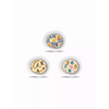 Three decorative Easter-themed patches for Dexcom G7 blood glucose monitors