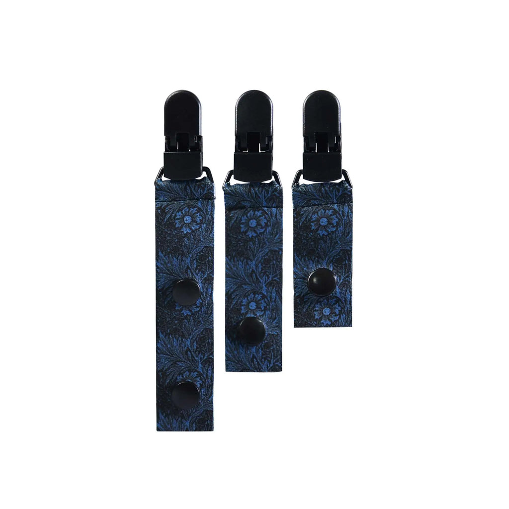 medical feeding tube clip complete set saigon dark blue clips for secure and discreet tube organization