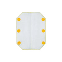 feeding tube port cover inside view showing inner structure for secure and hygienic tube protection