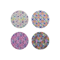 Fixierpflaster für FreeStyle Libre 2, Serie Spring, 4 Designs nebeneinander
