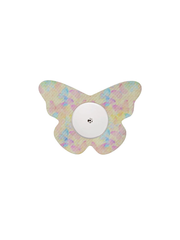 Fixierpflaster für FreeStyle Libre 2, Form Schmetterling, Design Butterfly Mirage