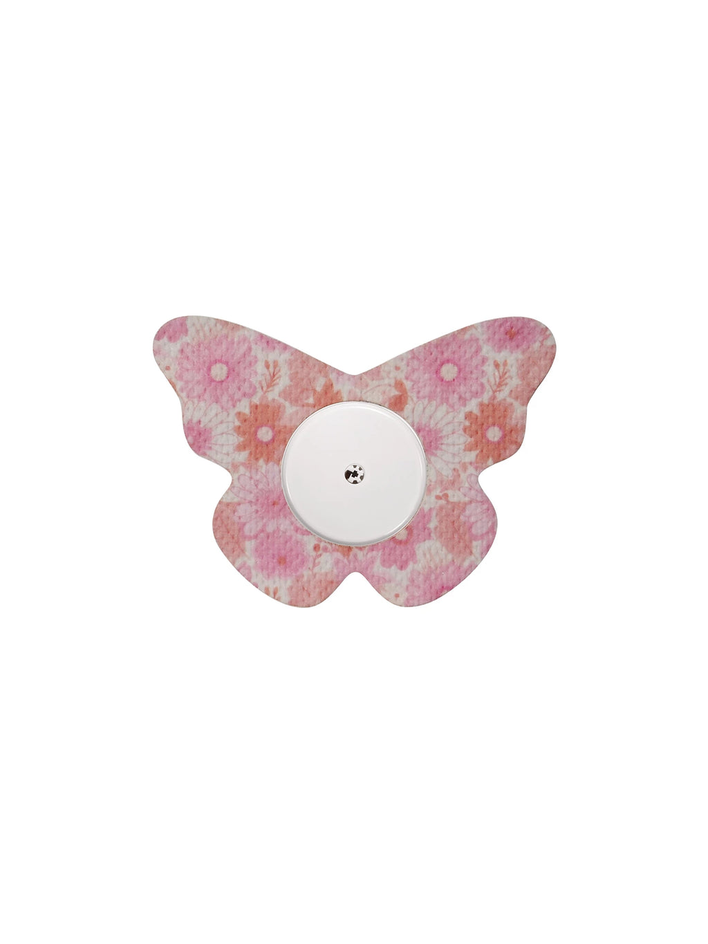Fixierpflaster für FreeStyle Libre 2, Form Schmetterling, Design Flower Serenade