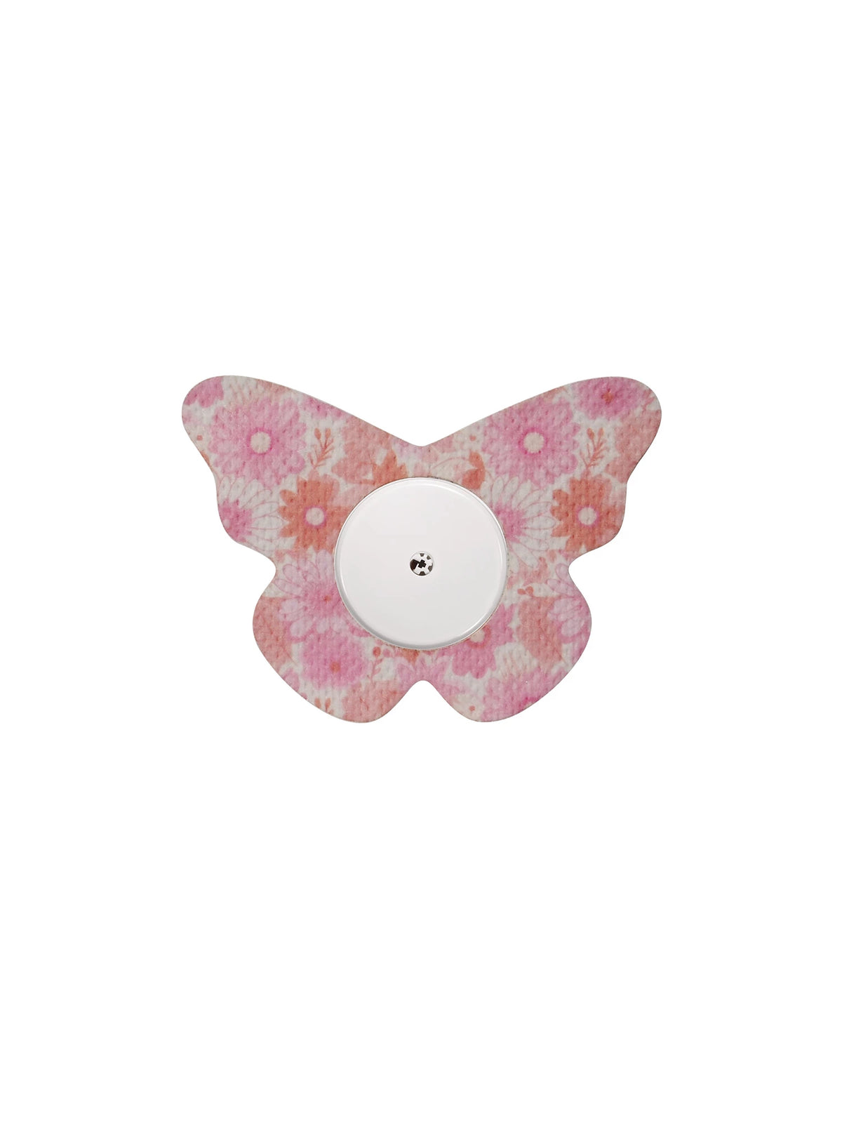 Fixierpflaster für FreeStyle Libre 2, Form Schmetterling, Design Flower Serenade