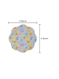 Fixierpflaster für FreeStyle Libre 2, Form Cookie, Größe 7,5 x 7,5 cm